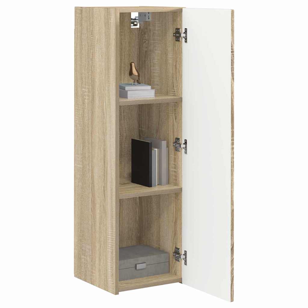 TV Wall Cabinet Sonoma 30 x 31 x 100 cm Engineered Wood