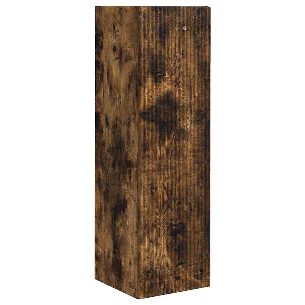 TV Wall Cabinet Smoked Oak 30 x 31 x 100 cm Engineered Wood