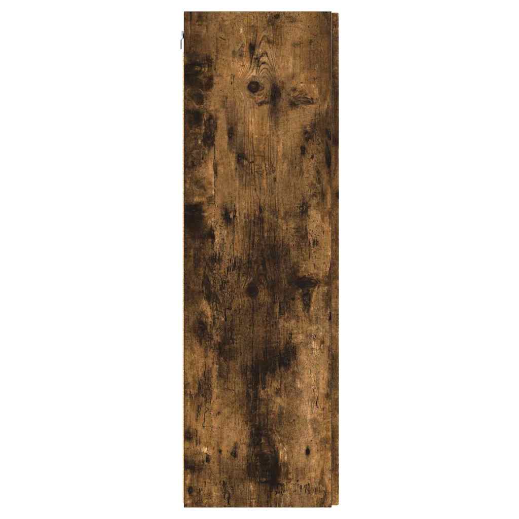 TV Wall Cabinet Smoked Oak 30 x 31 x 100 cm Engineered Wood