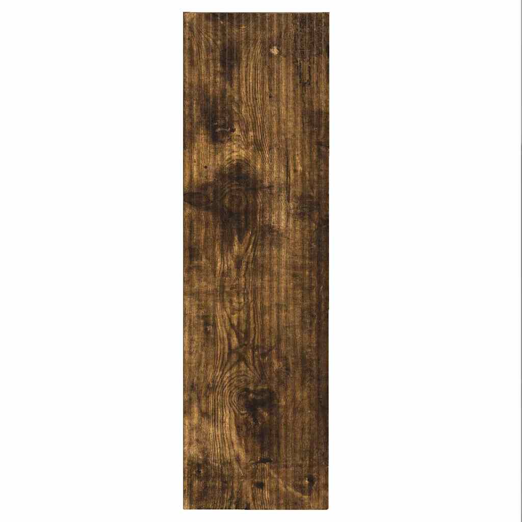 TV Wall Cabinet Wall-mounted 2 pcs Smoked Oak 30 x 31 x 100 cm