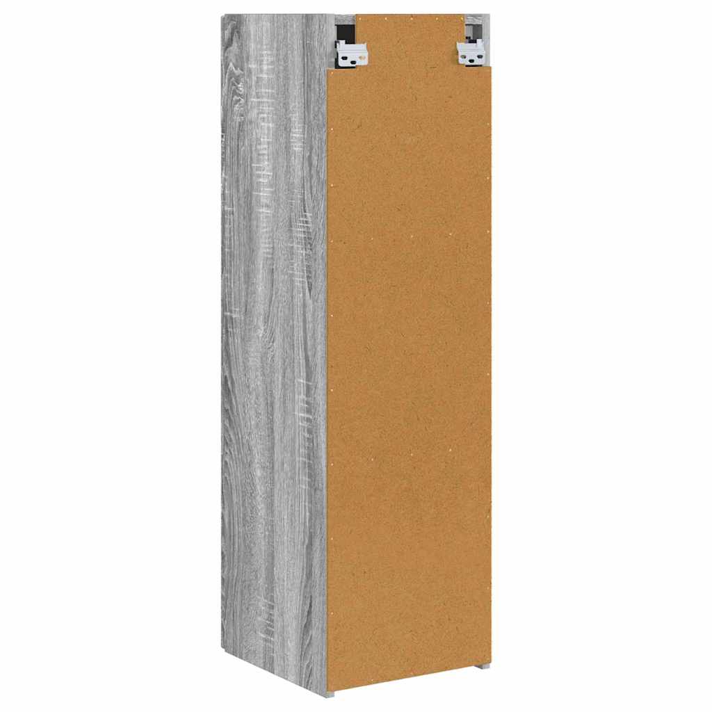 TV Wall Cabinet Wall-mounted 2 pcs Grey Sonoma 30 x 31 x 100 cm