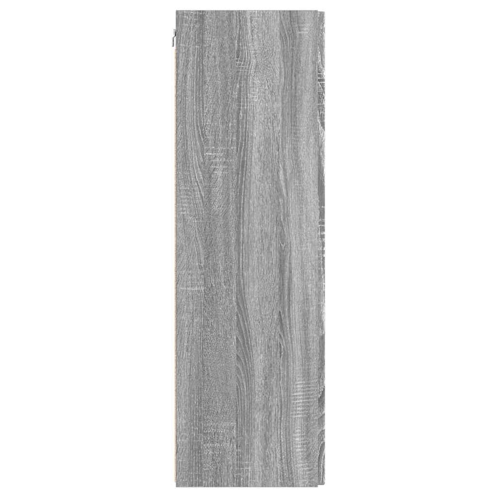 TV Wall Cabinet Wall-mounted 2 pcs Grey Sonoma 30 x 31 x 100 cm