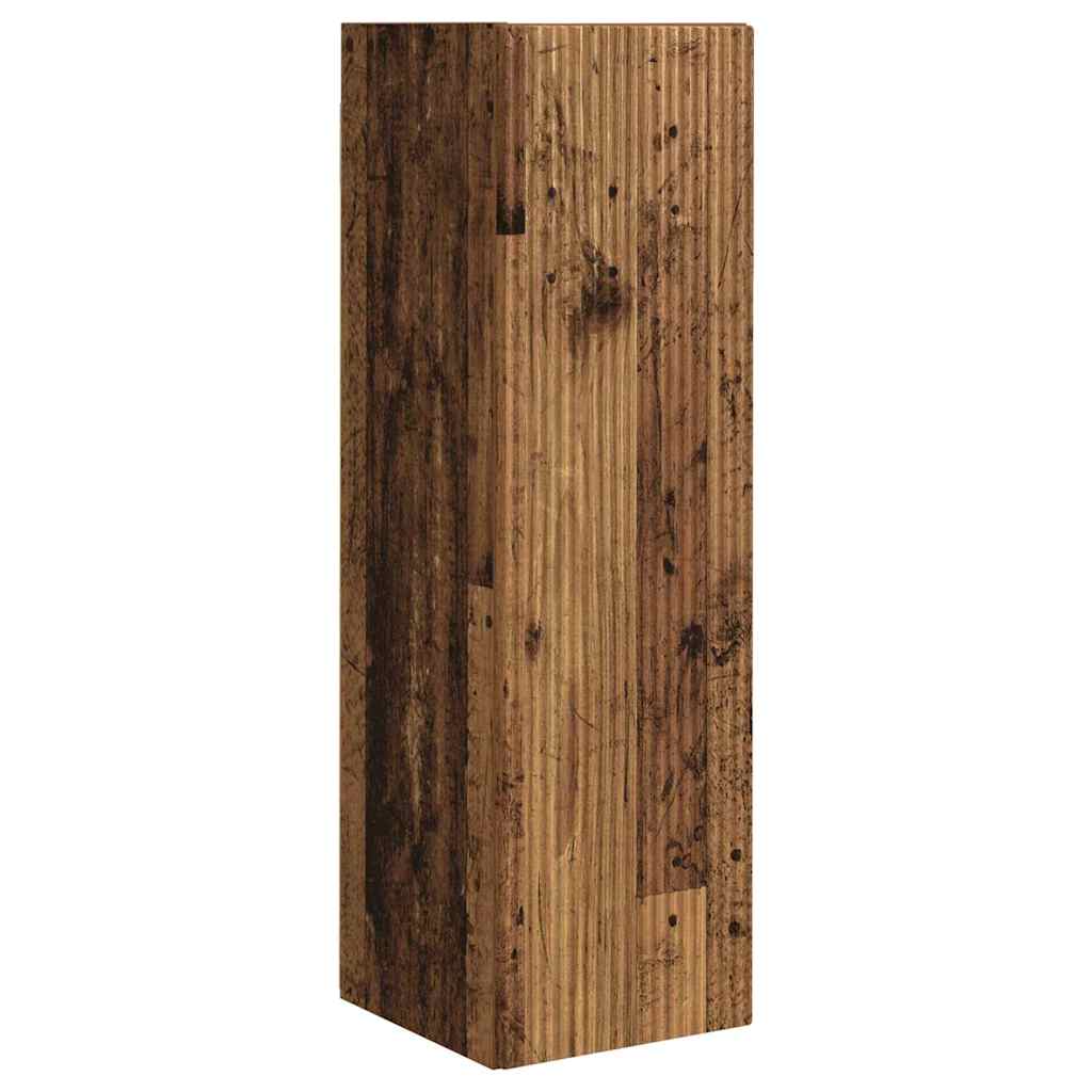 TV Wall Cabinet 2 pcs Old Wood 30 x 31 x 100 cm Engineered Wood