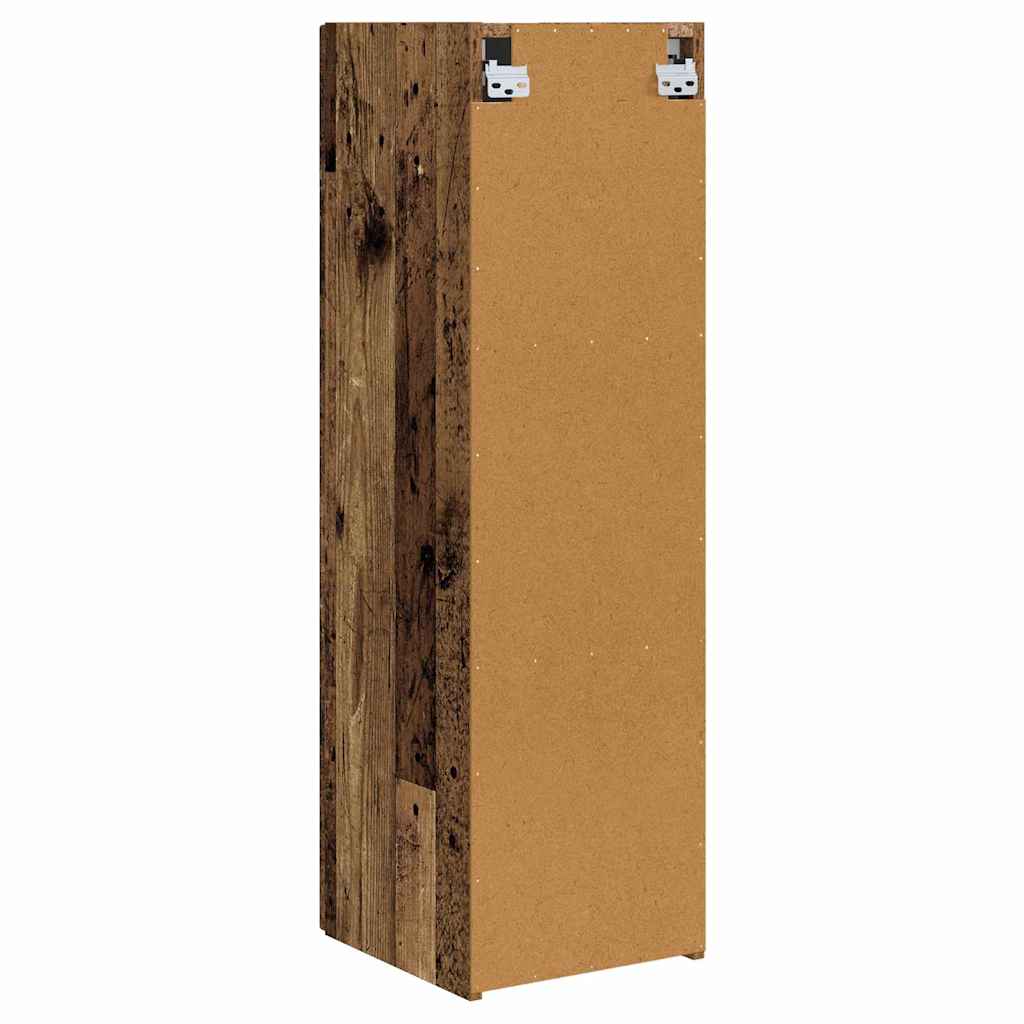 TV Wall Cabinet 2 pcs Old Wood 30 x 31 x 100 cm Engineered Wood