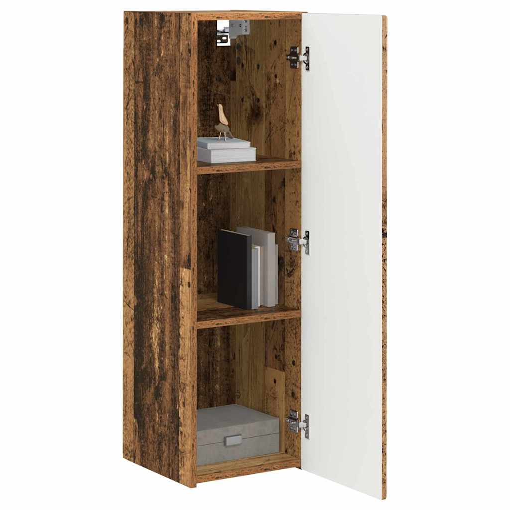 TV Wall Cabinet 2 pcs Old Wood 30 x 31 x 100 cm Engineered Wood