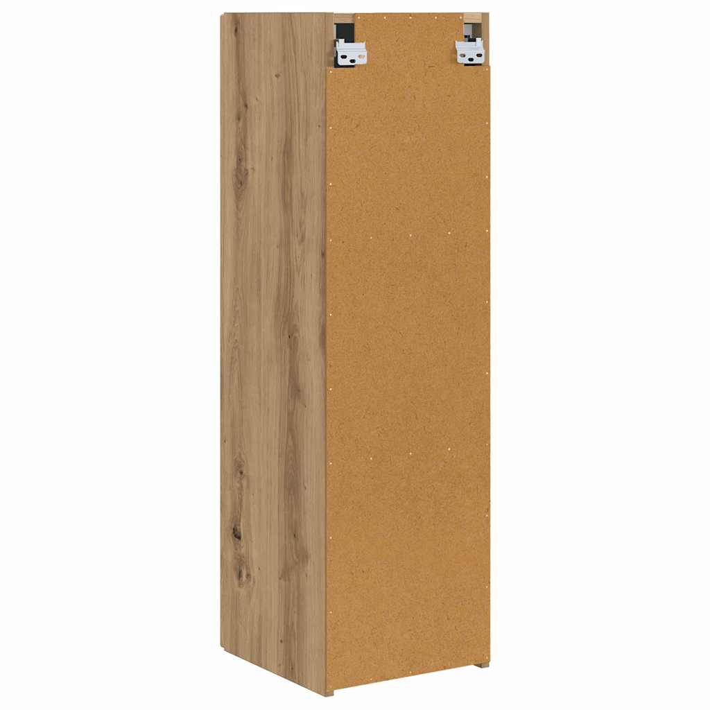 TV Wall Cabinet Artisian Oak 30 x 31 x 100 cm Engineered Wood