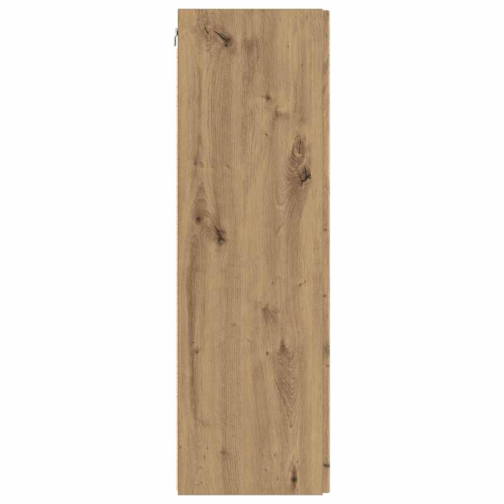 TV Wall Cabinet Artisian Oak 30 x 31 x 100 cm Engineered Wood