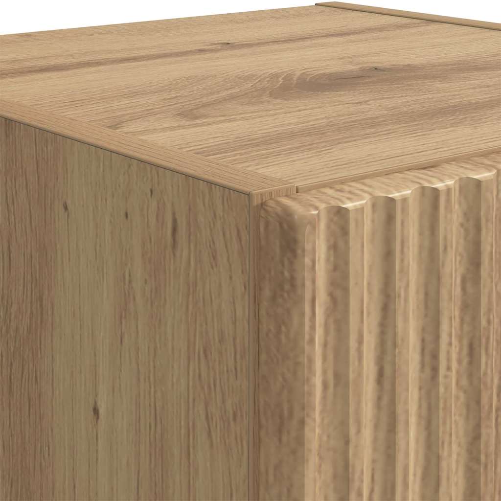 TV Wall Cabinet 2 pcs Artisian Oak 30 x 31 x 100 cm