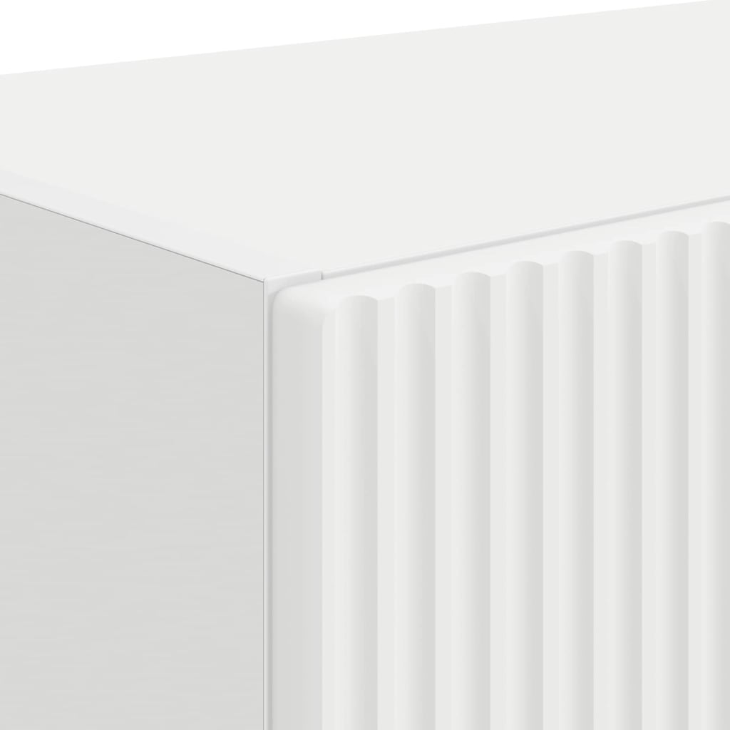 TV Wall Cabinet White 59.5 x 31 x 40 cm Engineered Wood