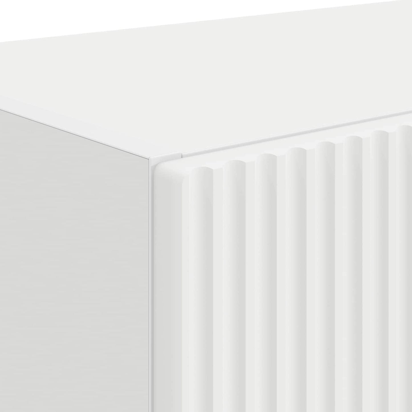 TV Wall Cabinet 59.5 x 31 x 40 cm White Engineered Wood