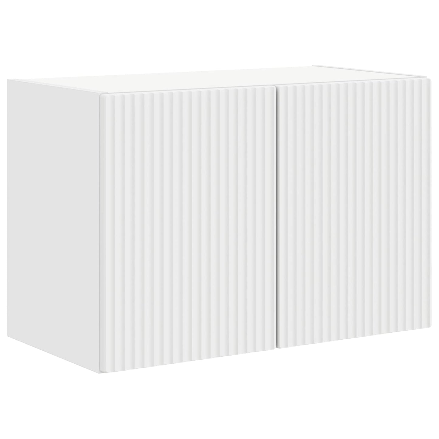 TV Wall Cabinet 59.5 x 31 x 40 cm White Engineered Wood
