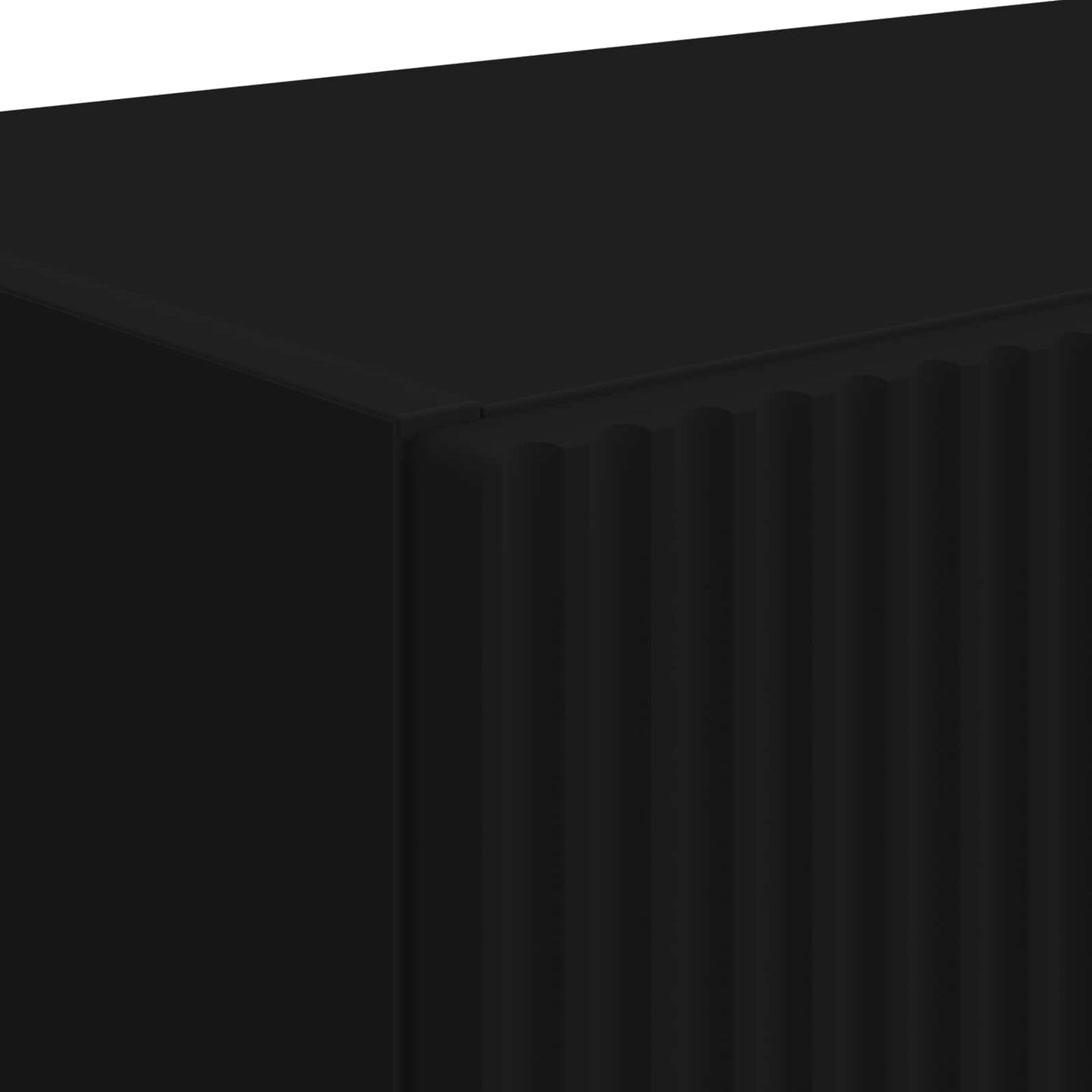 TV Wall Cabinet 59.5 x 31 x 40 cm Black Engineered Wood
