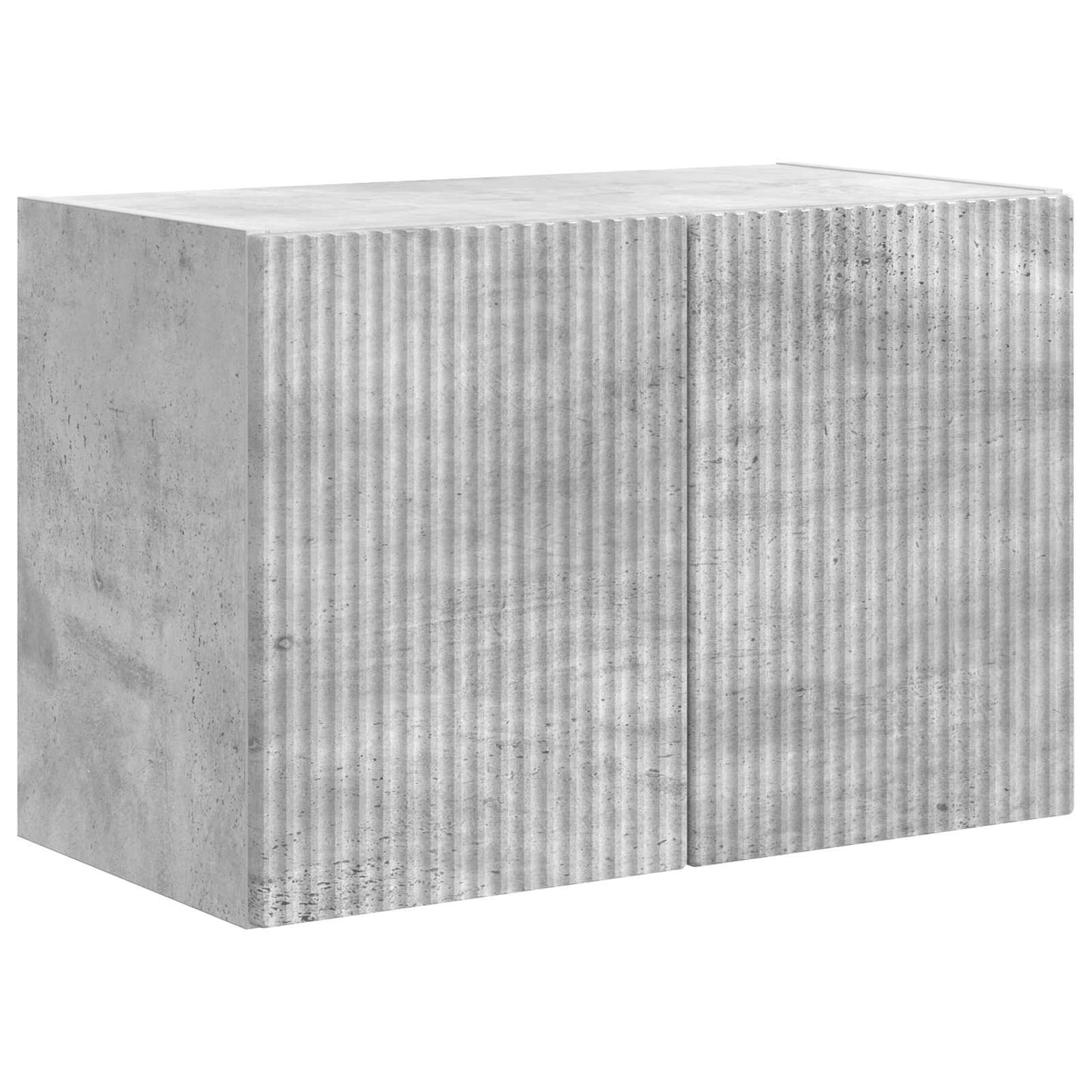 TV Wall Cabinet 59.5 x 31 x 40 cm Concrete Grey Engineered Wood