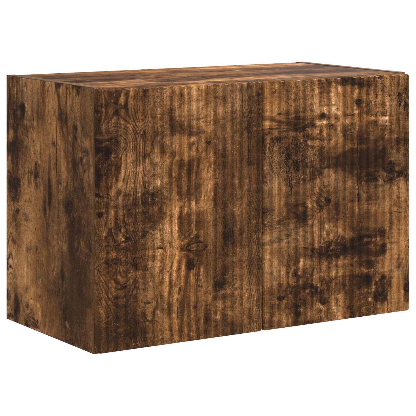 TV Wall Cabinet 59.5 x 31 x 40 cm Smoked Oak Engineered Wood