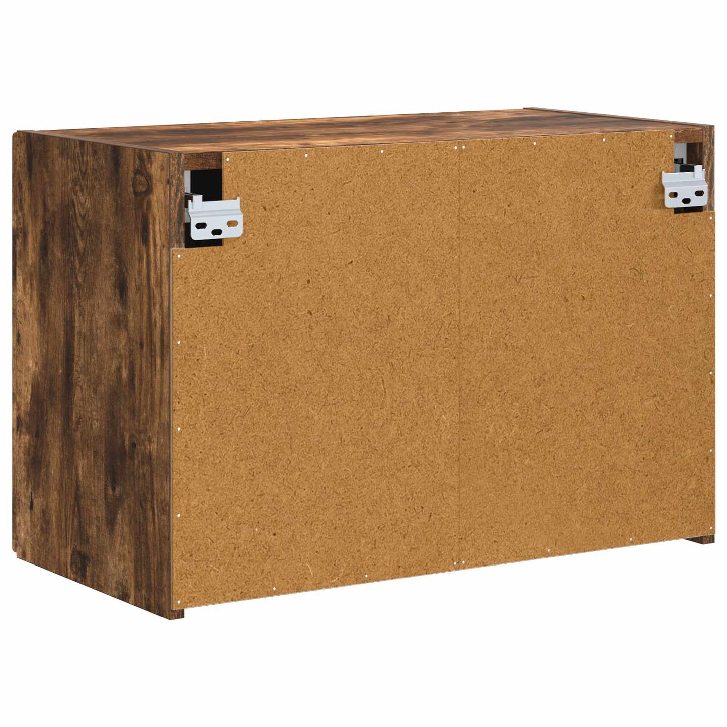 TV Wall Cabinet 59.5 x 31 x 40 cm Smoked Oak Engineered Wood