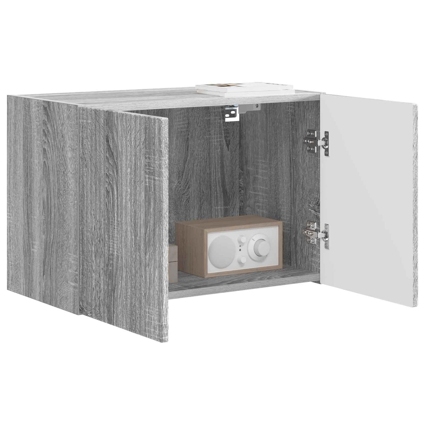 TV Wall Cabinet 59.5 x 31 x 40 cm Grey Sonoma Engineered Wood