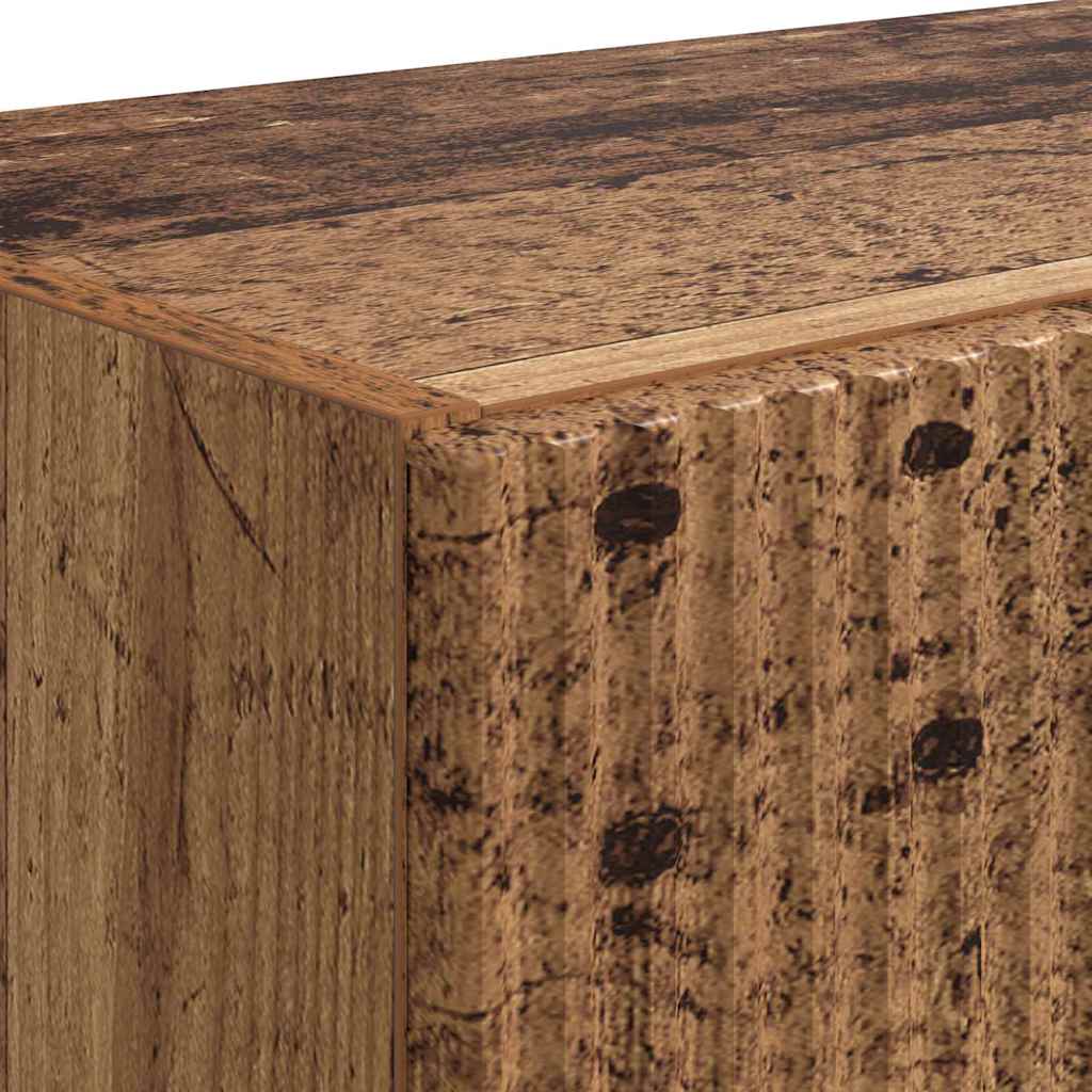 TV Wall Cabinet Old Wood 59.5 x 31 x 40 cm Engineered Wood