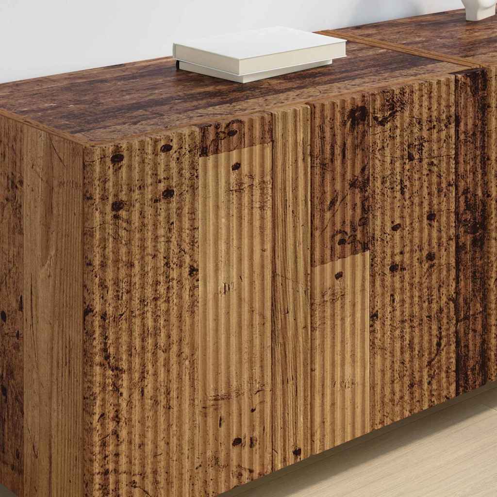 TV Wall Cabinet Old Wood 59.5 x 31 x 40 cm Engineered Wood