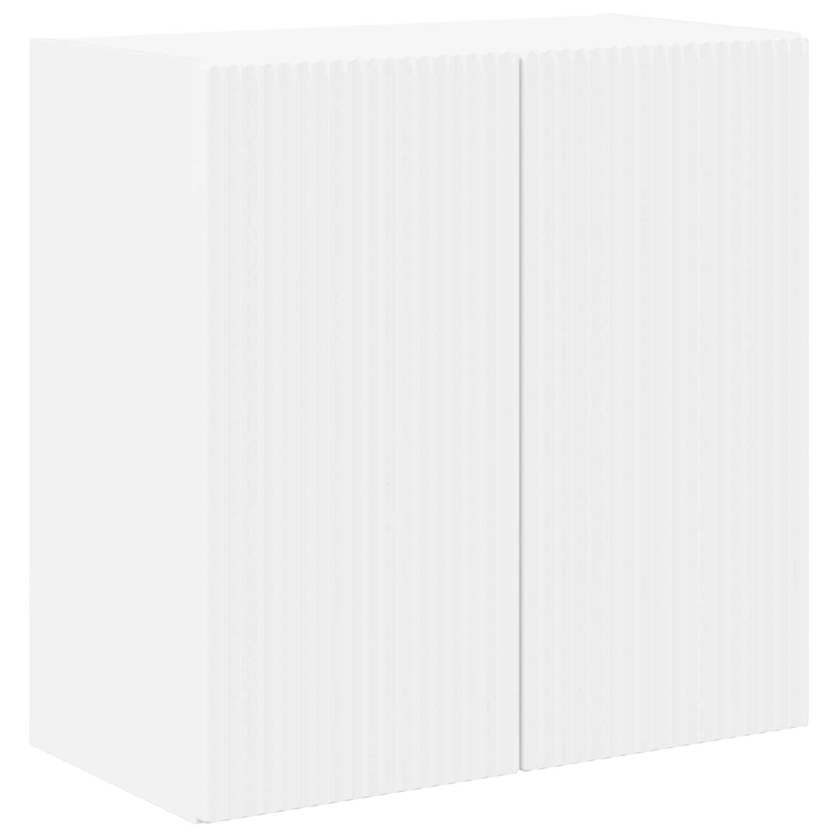 TV Wall Cabinet 59.5 x 31 x 60 cm White Engineered Wood