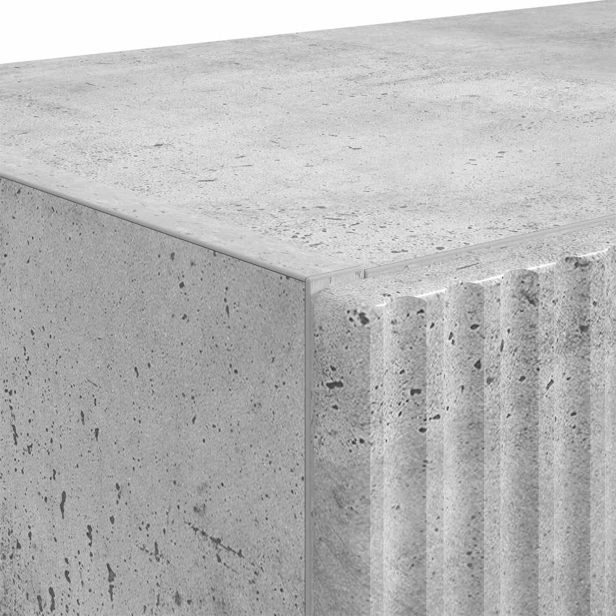 TV Wall Cabinet 59.5 x 31 x 60 cm Concrete Grey Engineered Wood