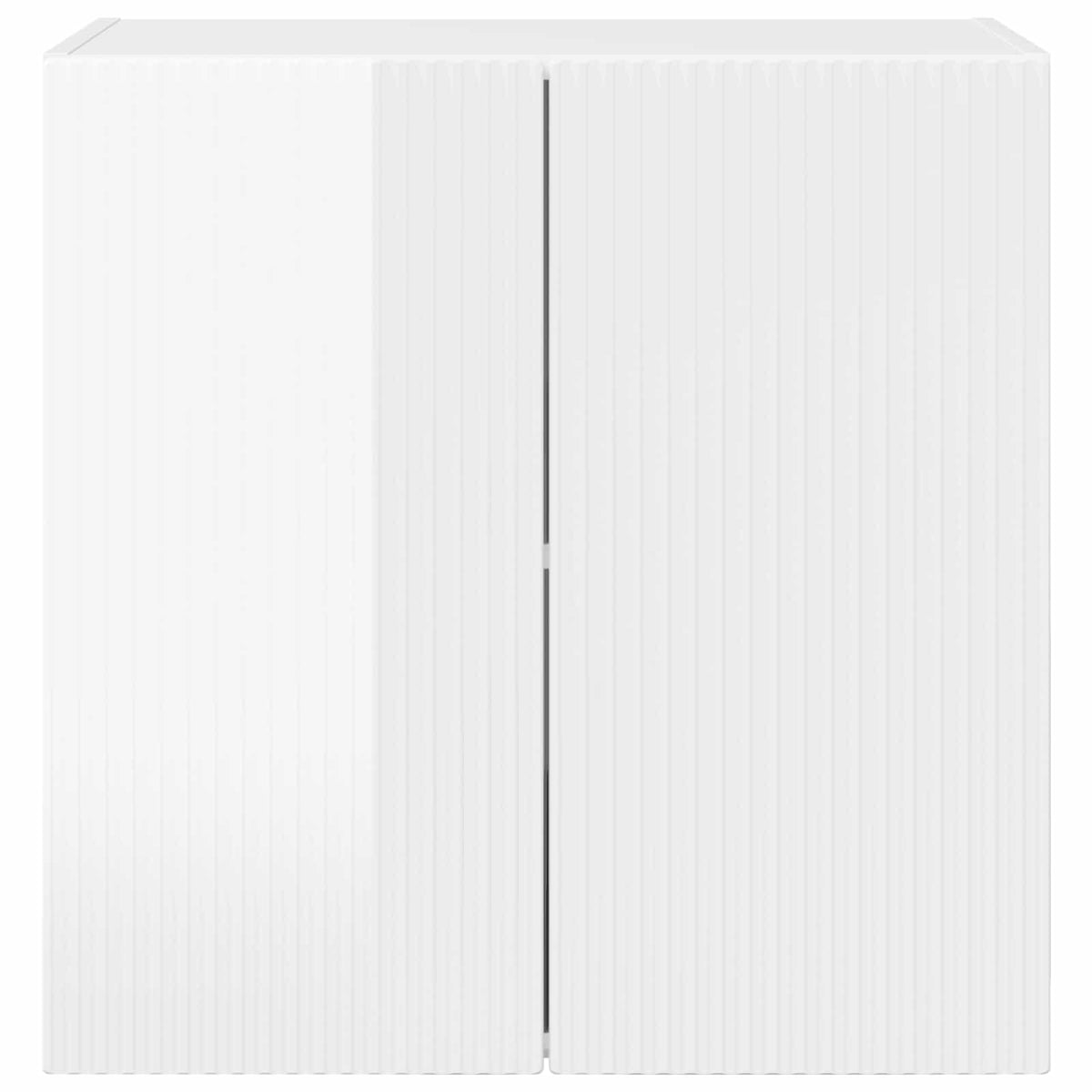 TV Wall Cabinet 59.5 x 31 x 60 cm High Gloss White