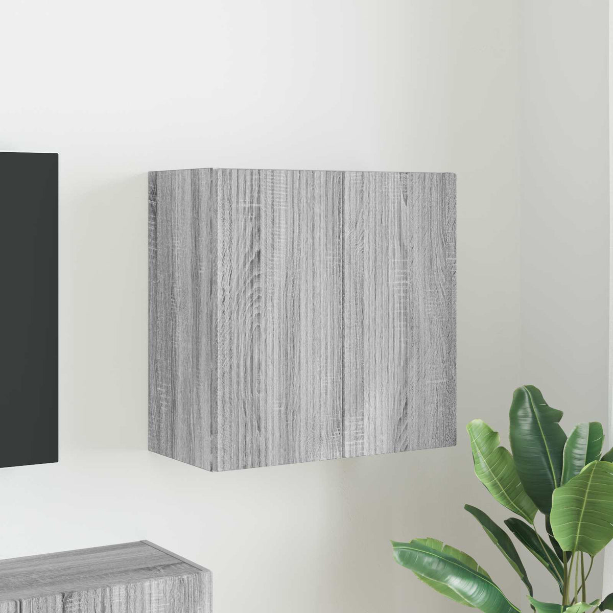 TV Wall Cabinet 59.5 x 31 x 60 cm Grey Sonoma Engineered Wood