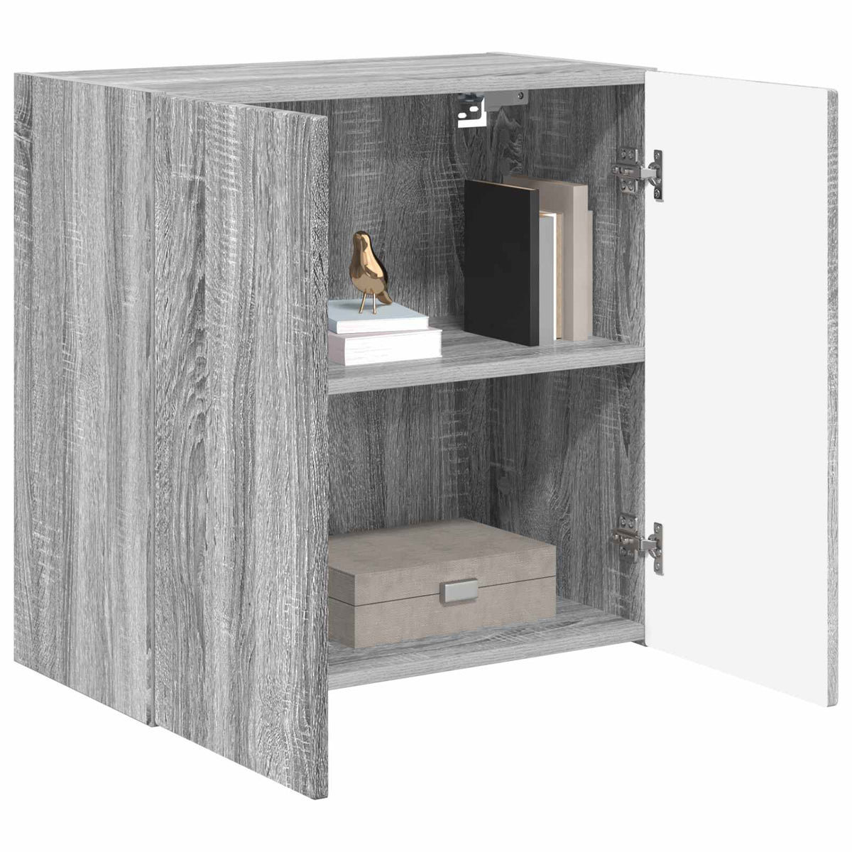 TV Wall Cabinet 59.5 x 31 x 60 cm Grey Sonoma Engineered Wood