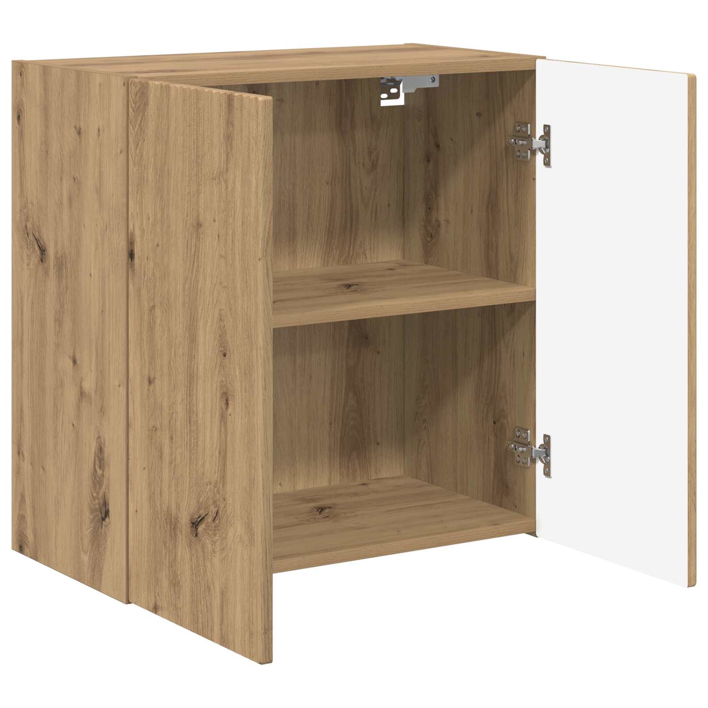 TV Wall Cabinet 59.5 x 31 x 60 cm Artisan Oak Engineered Wood