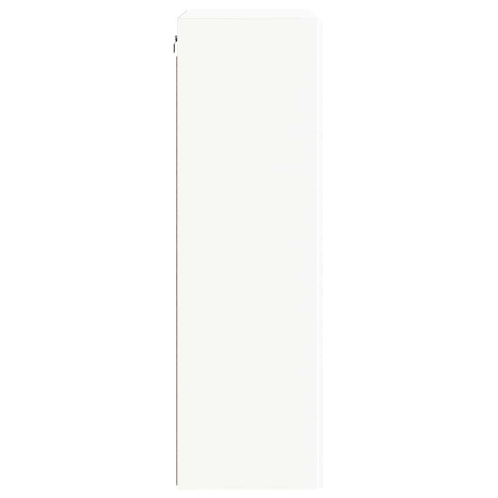 TV Wall Cabinet White 59.5 x 31 x 100 cm Engineered Wood