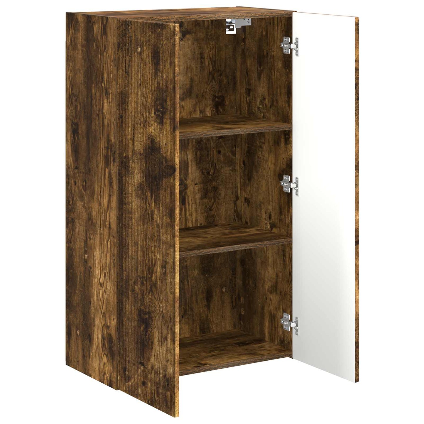 TV Wall Cabinet Smoked Oak 59.5 x 31 x 100 cm Engineered Wood