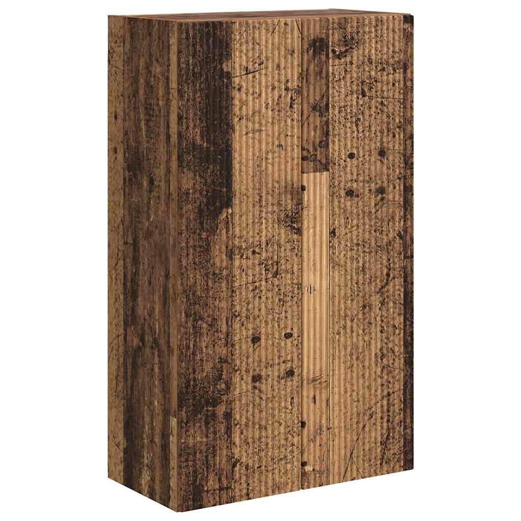 TV Wall Cabinet Old Wood 59.5 x 31 x 100 cm Engineered Wood