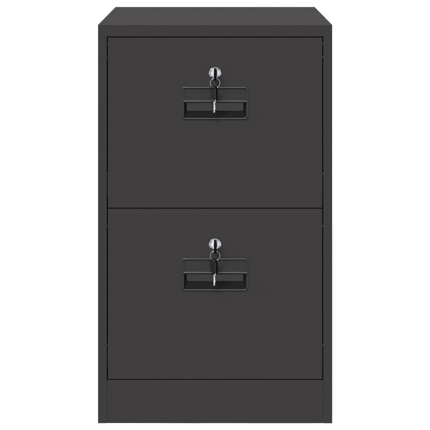 File Cabinet Black 44 x 50 x 74.5 cm Cold-Rolled Steel