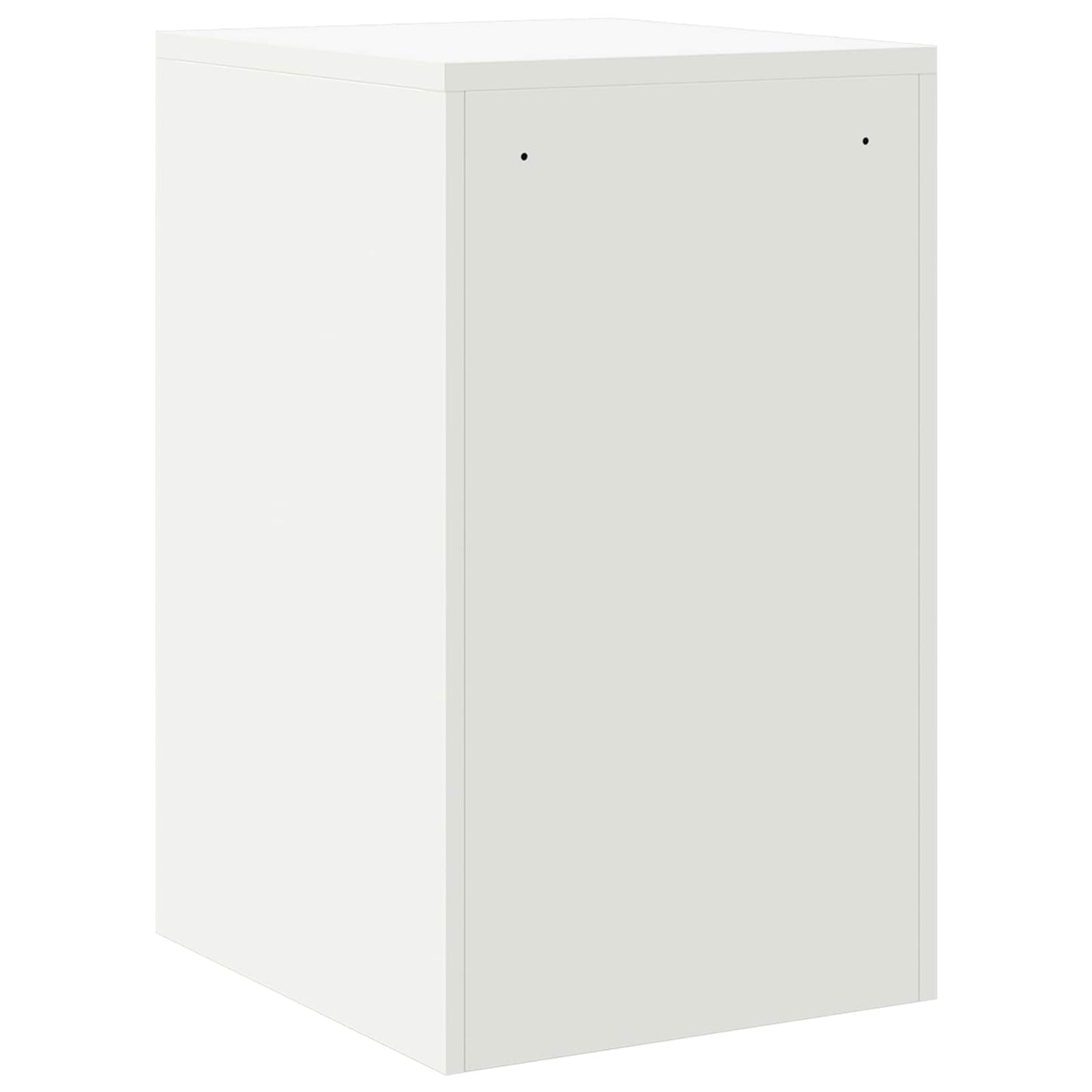 File Cabinet White 44 x 50 x 74.5 cm Cold-Rolled Steel