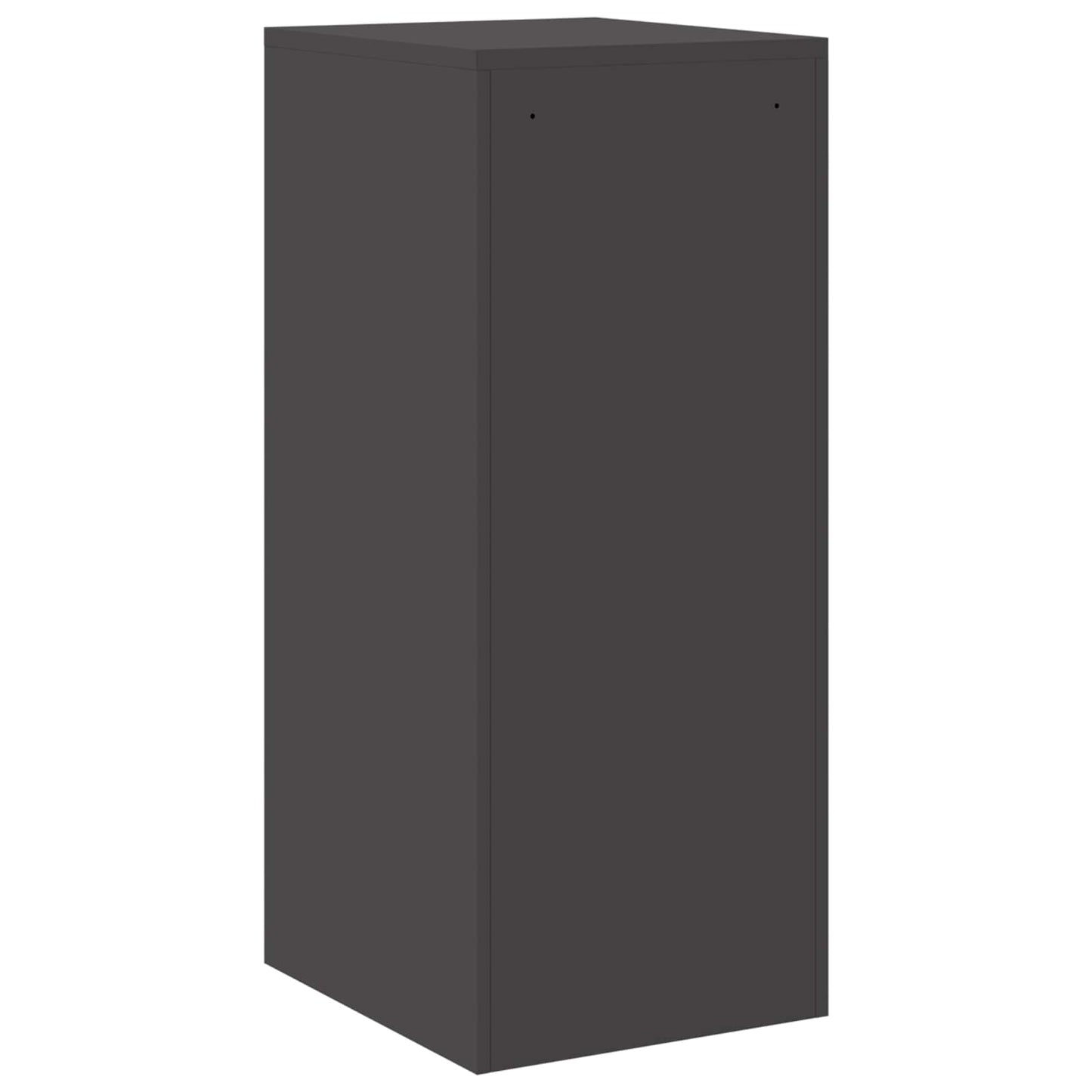 File Cabinet Black 44 x 50 x 106.5 cm Cold-Rolled Steel