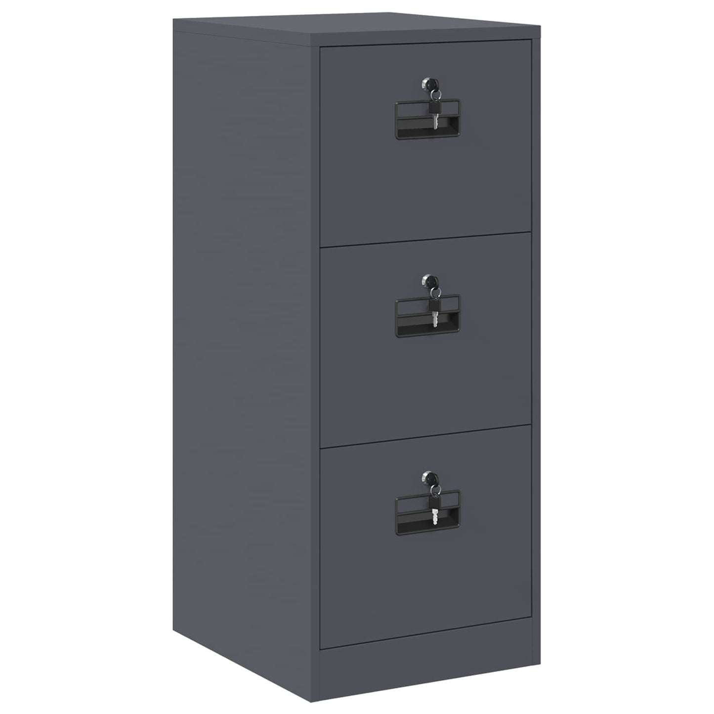 File Cabinet Anthracite 44 x 50 x 106.5 cm Cold-Rolled Steel