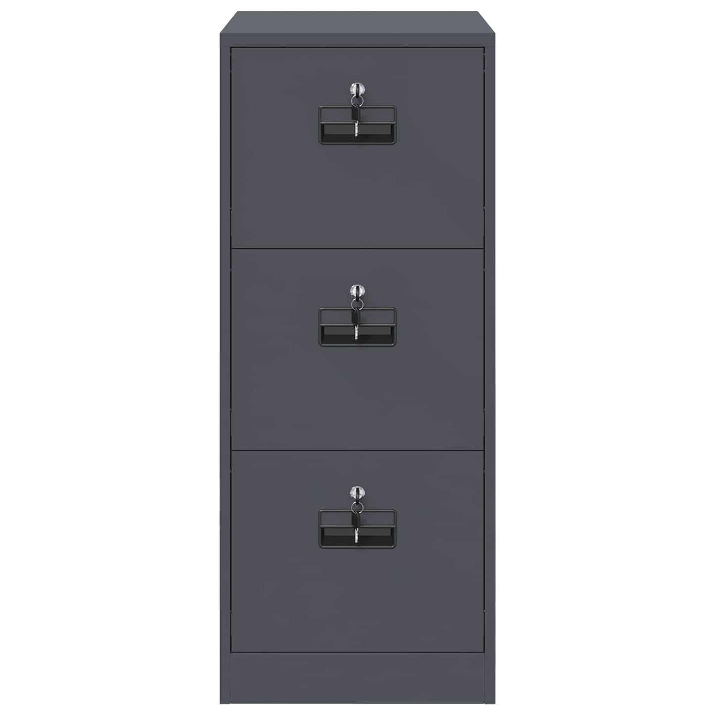 File Cabinet Anthracite 44 x 50 x 106.5 cm Cold-Rolled Steel