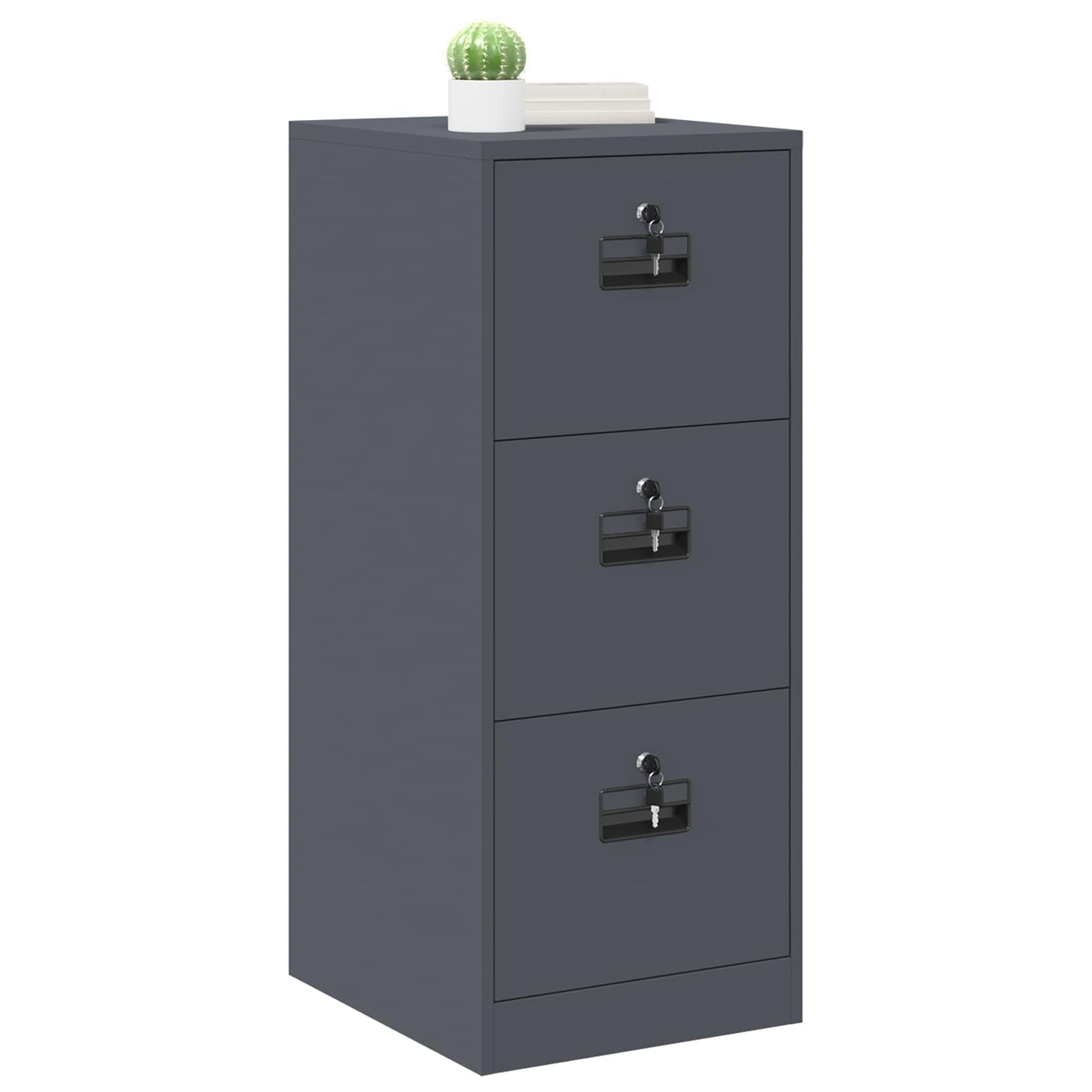 File Cabinet Anthracite 44 x 50 x 106.5 cm Cold-Rolled Steel