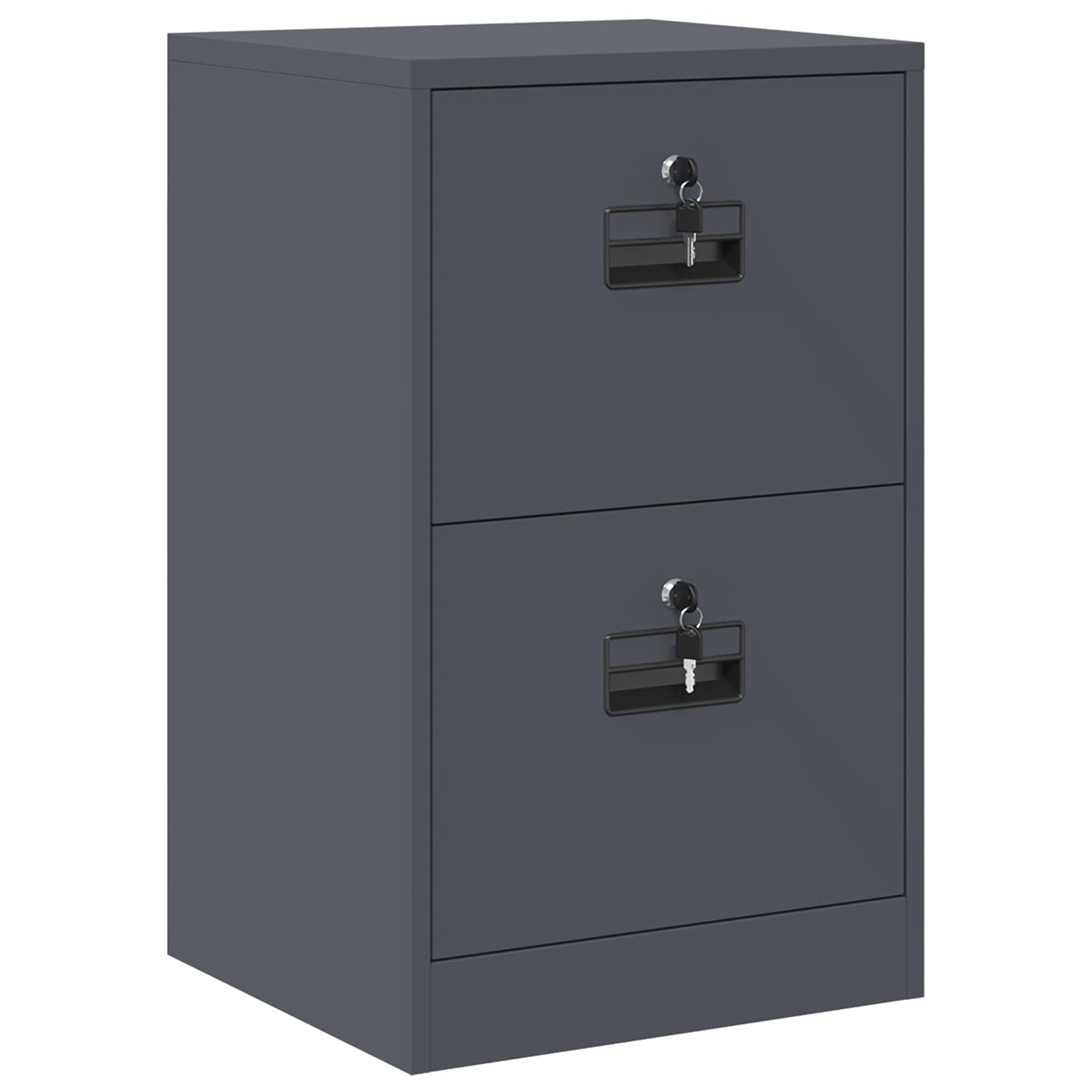 File Cabinet Anthracite 45.5 x 42 x 74.5 cm Cold-Rolled Steel