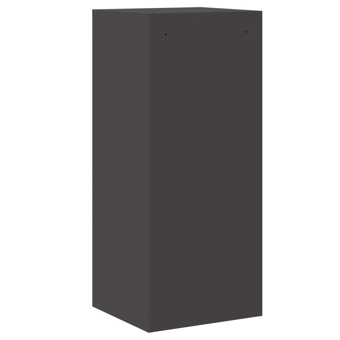 File Cabinet Black 45.5 x 42 x 106.5 cm Cold-Rolled Steel