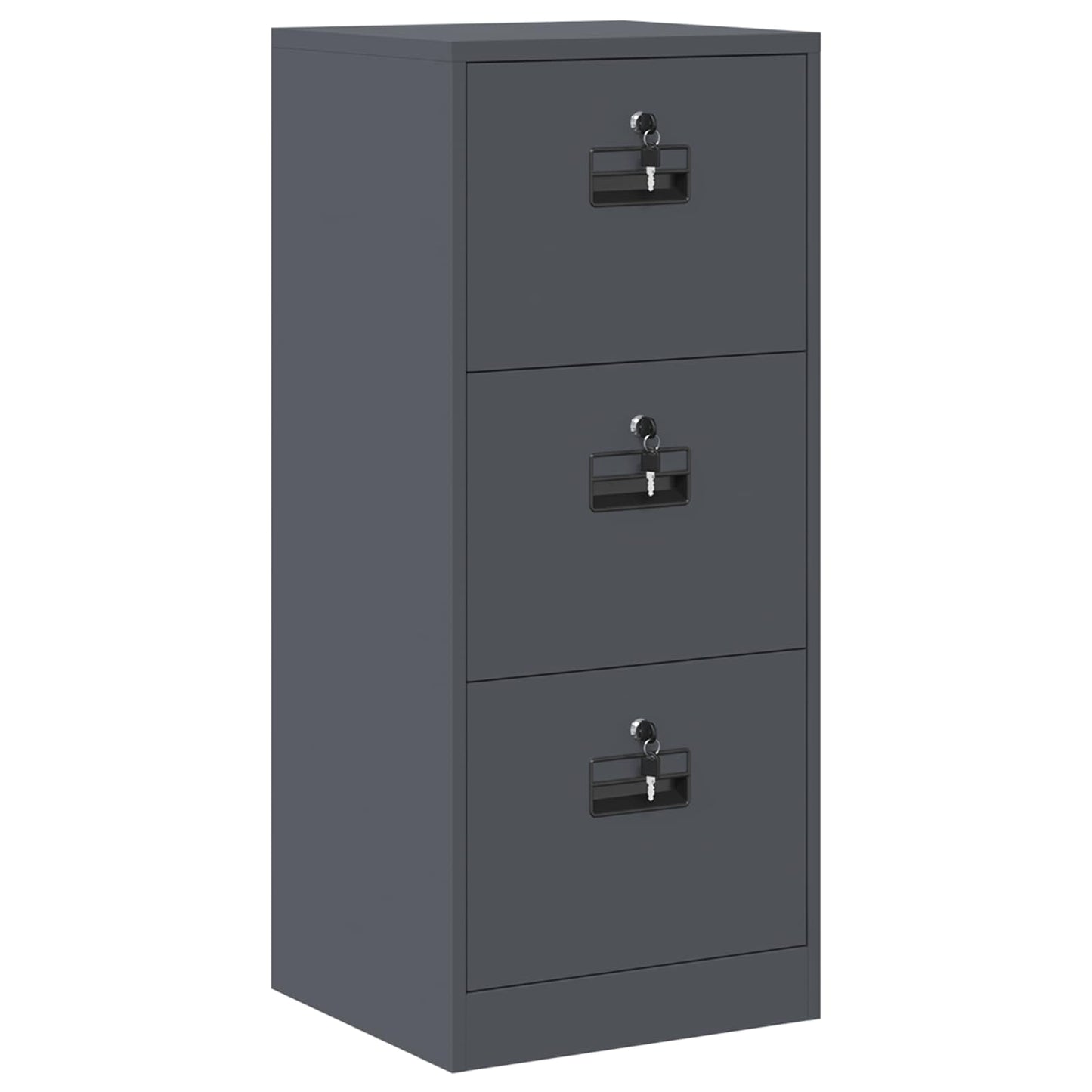 File Cabinet Anthracite 45.5 x 42 x 106.5 cm Cold-Rolled Steel