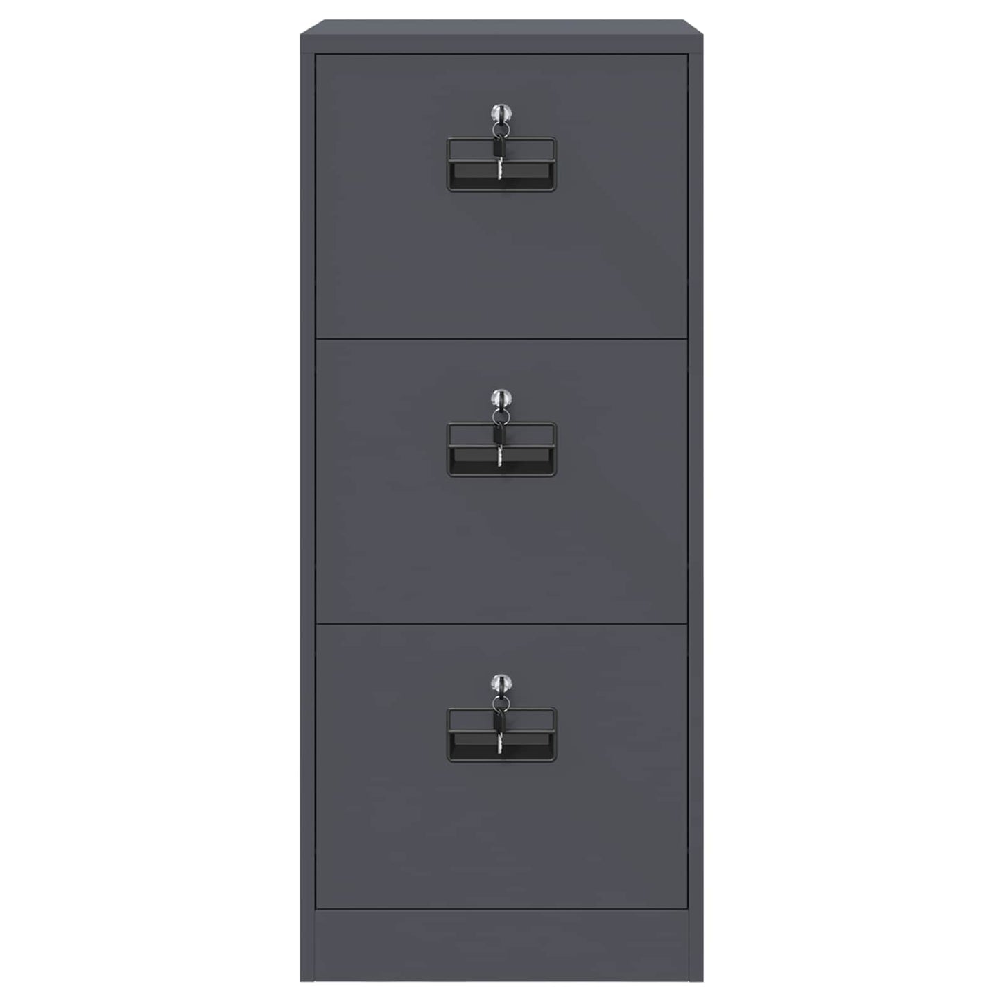 File Cabinet Anthracite 45.5 x 42 x 106.5 cm Cold-Rolled Steel