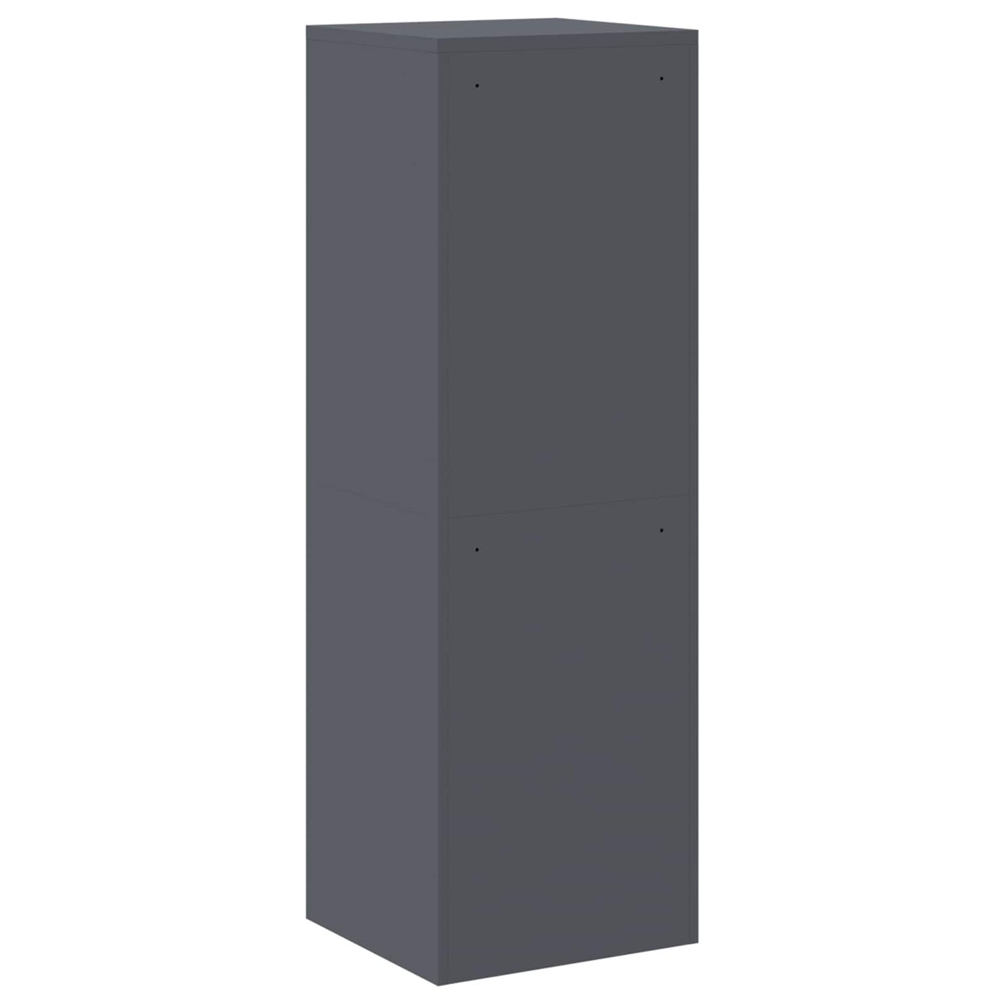 File Cabinet Anthracite 45.5 x 42 x 139 cm Cold-Rolled Steel