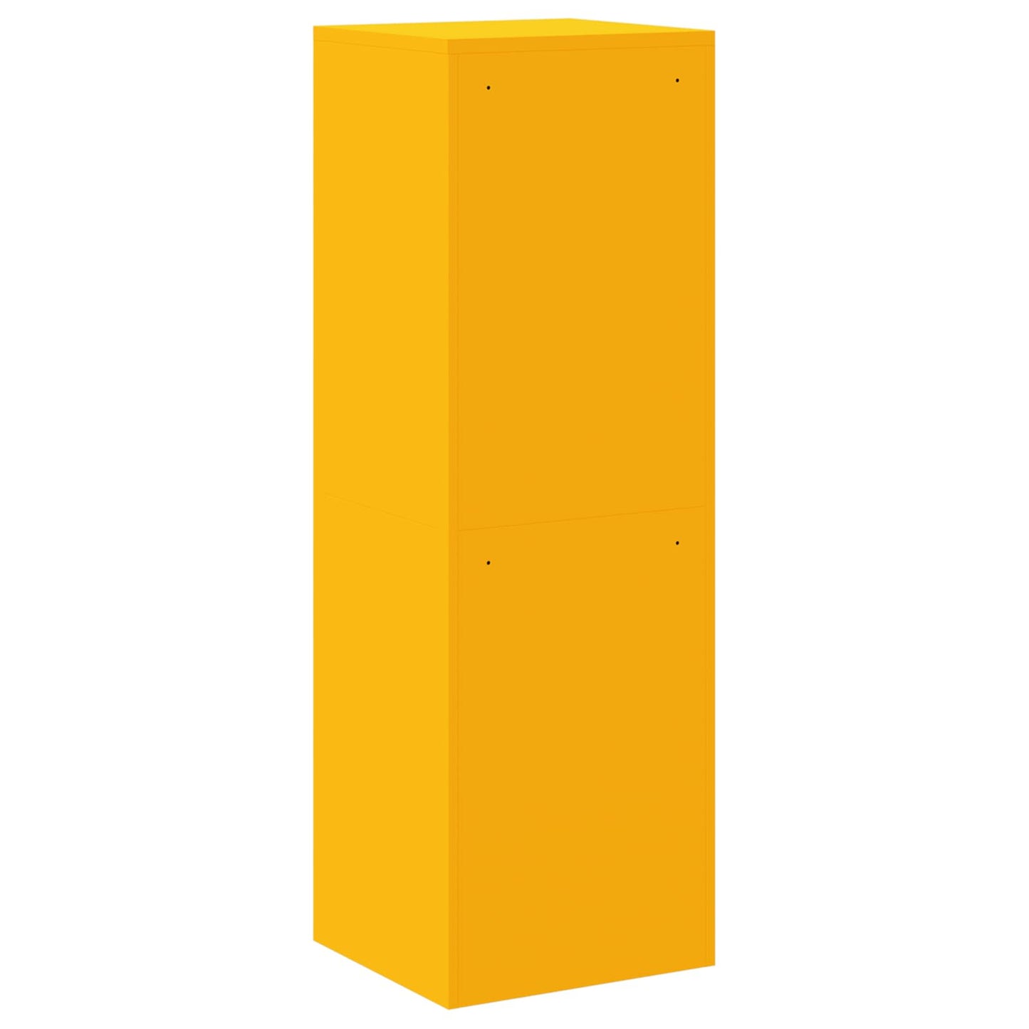 File Cabinet with Drawer Mustard Yellow 45.5 x 42 x 139 cm