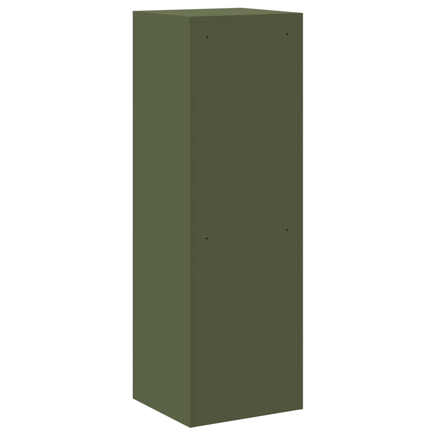File Cabinet Olive Green 45.5 x 42 x 139 cm Cold-Rolled Steel