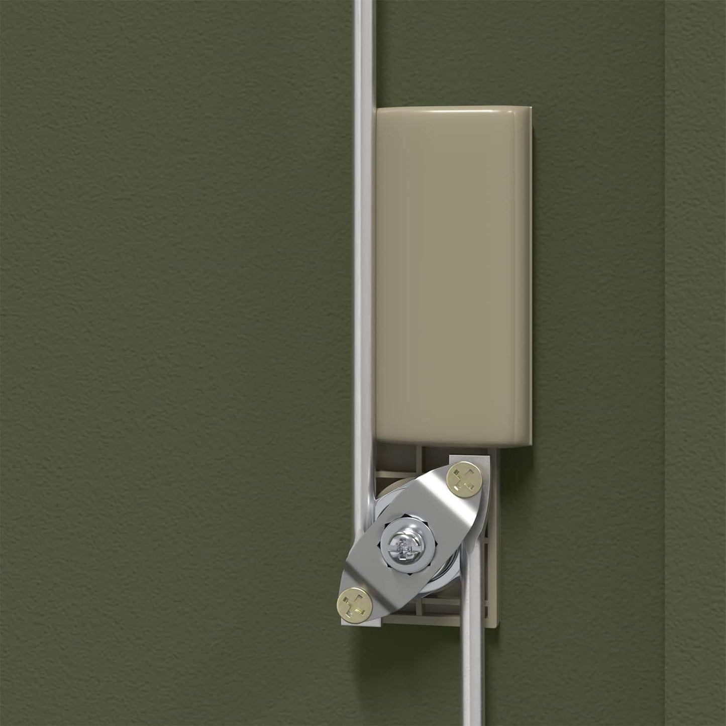 Storage Cabinet Olive Green 90 x 40 x 40 cm Steel