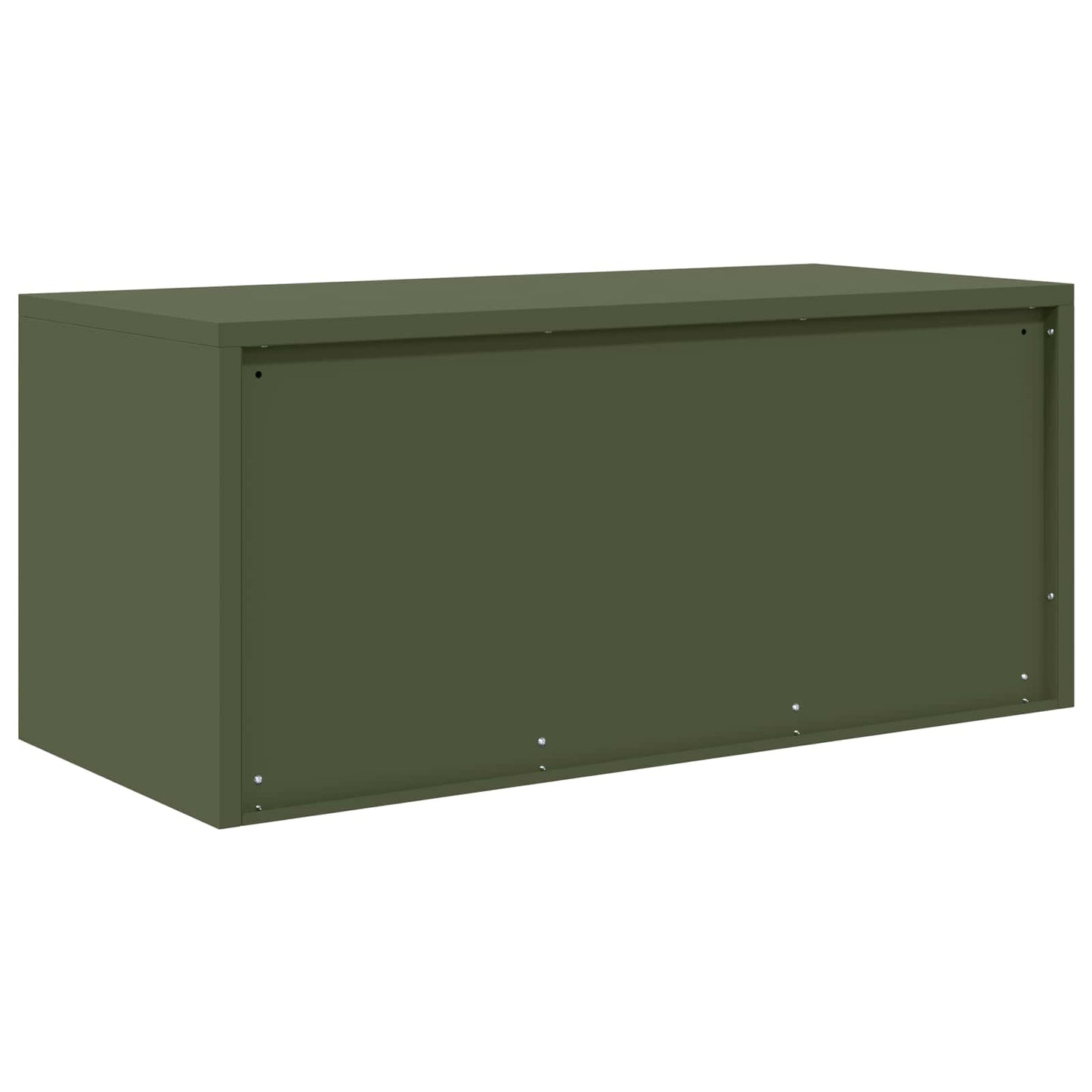 Storage Cabinet Olive Green 90 x 40 x 40 cm Steel