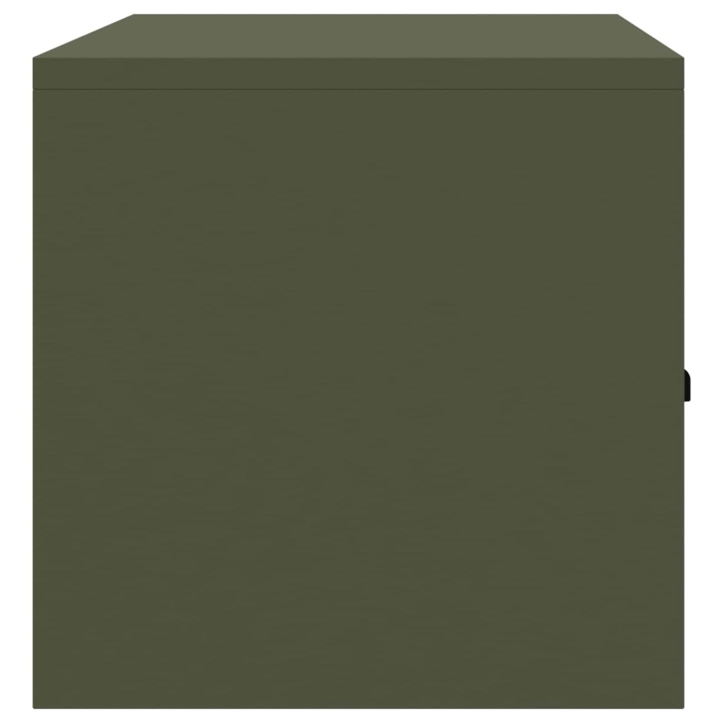 Storage Cabinet Olive Green 90 x 40 x 40 cm Steel