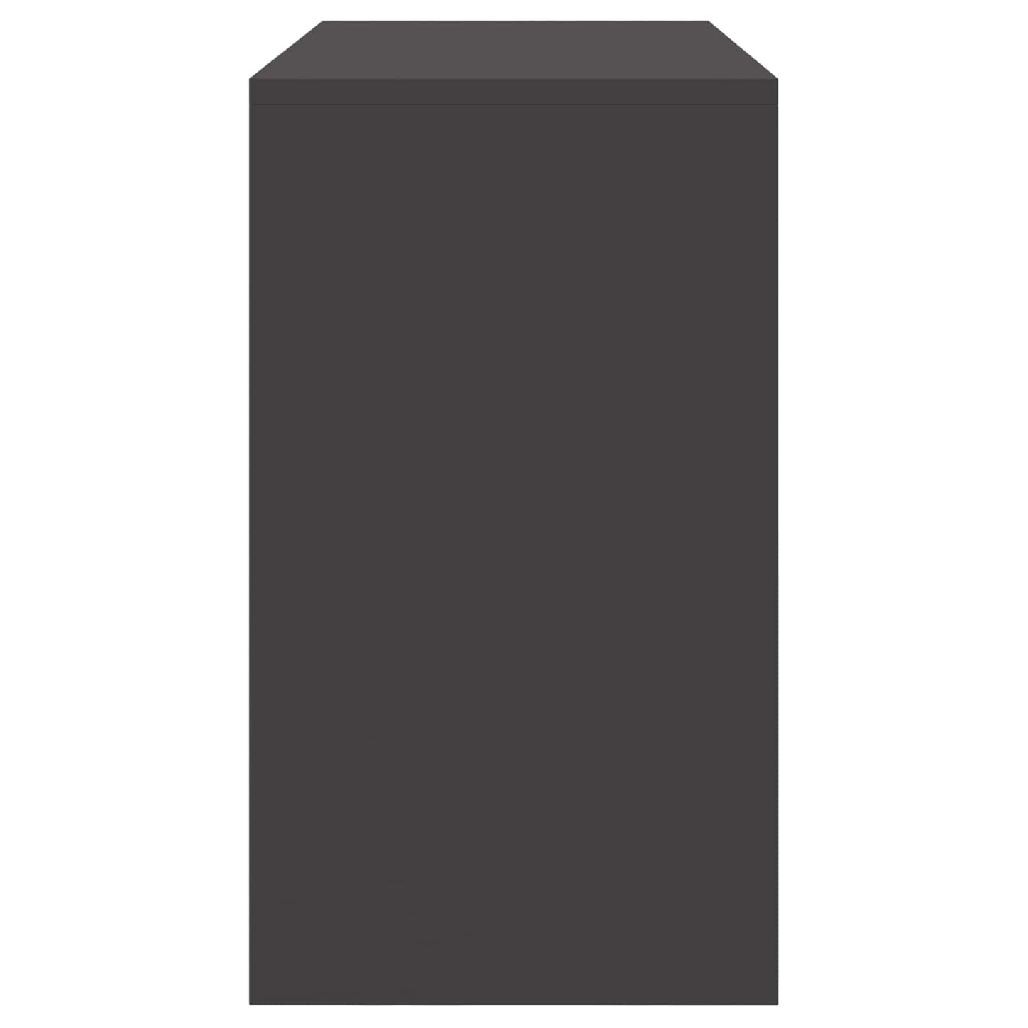Storage Cabinet Black 90 x 40 x 70 cm Steel