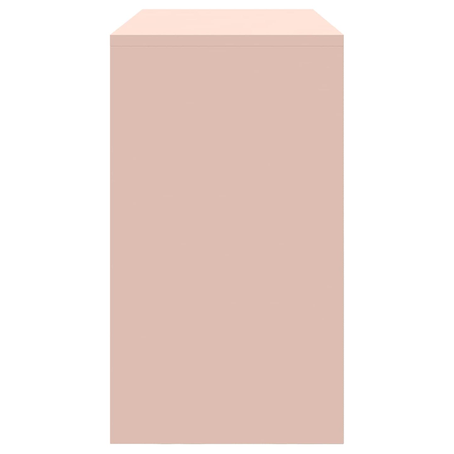Storage Cabinet Pink 90 x 40 x 70 cm Steel
