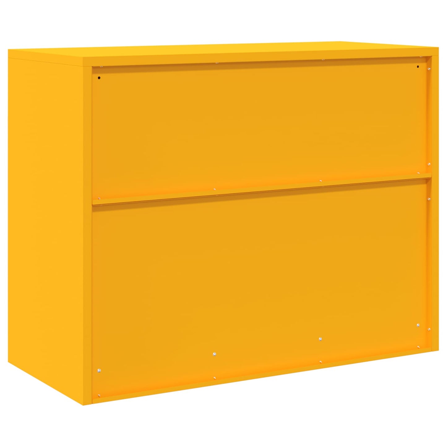 Storage Cabinet Mustard Yellow 90 x 40 x 70 cm Steel